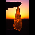 Egitto - Deserto Occidentale, Gran Mare di Sabbia: amigdala in silica glass