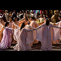 Assisi - Festa del Calendimaggio, danze della Parte de Sopra