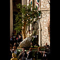 Assisi - Festa del Calendimaggio, rappresentazione della Parte de Sopra