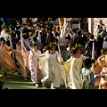 Assisi - Festa del Calendimaggio, rappresentazione della Parte de Sopra